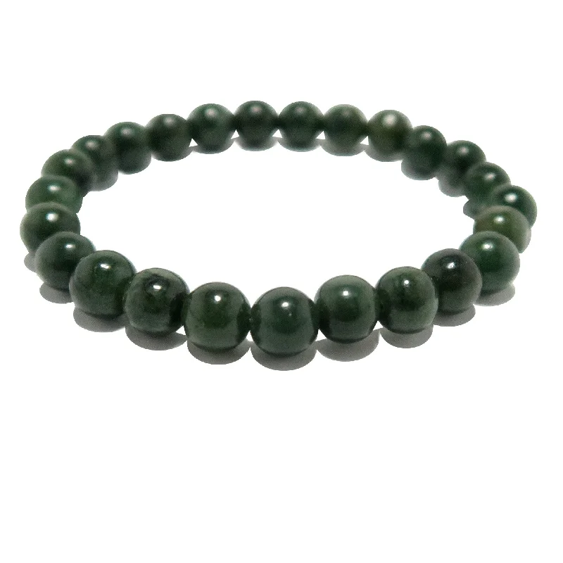 Jade Bracelet Dark Green Jadeite Lucky Gem