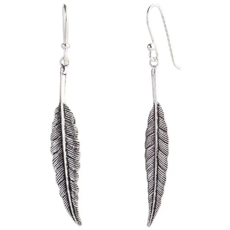 Handmade Sterling Silver Flight Foxtail Danling Style Earrings (Thailand)