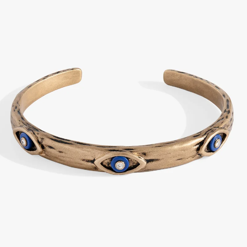 Untamed Evil Eye Cuff Bracelet