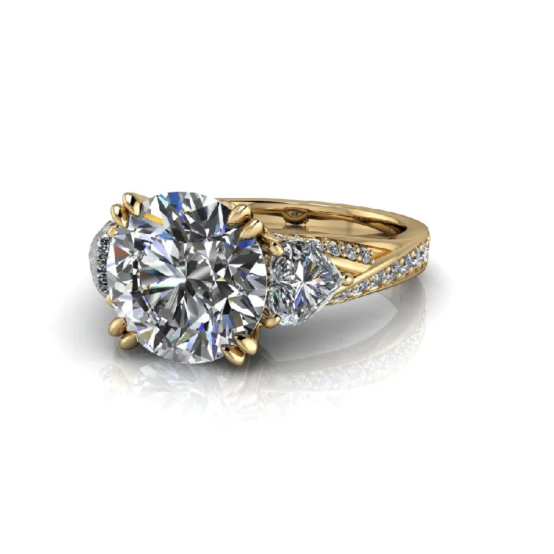 Sage No. 3 Moissanite Ring