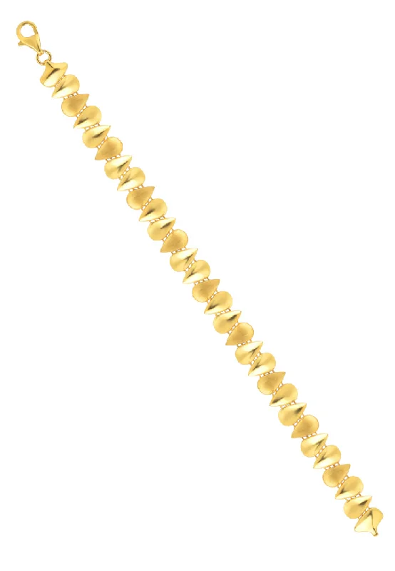 TOMEI Lusso Italia Droplets Bracelet, Yellow Gold 916