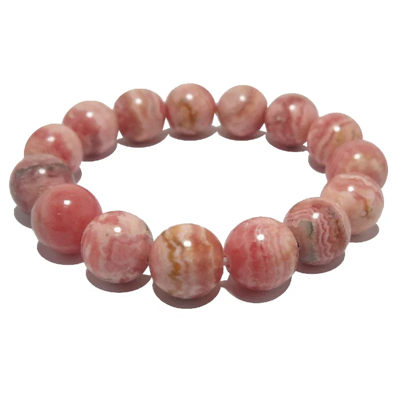 Rhodochrosite Bracelet Pink Soulmates Stone