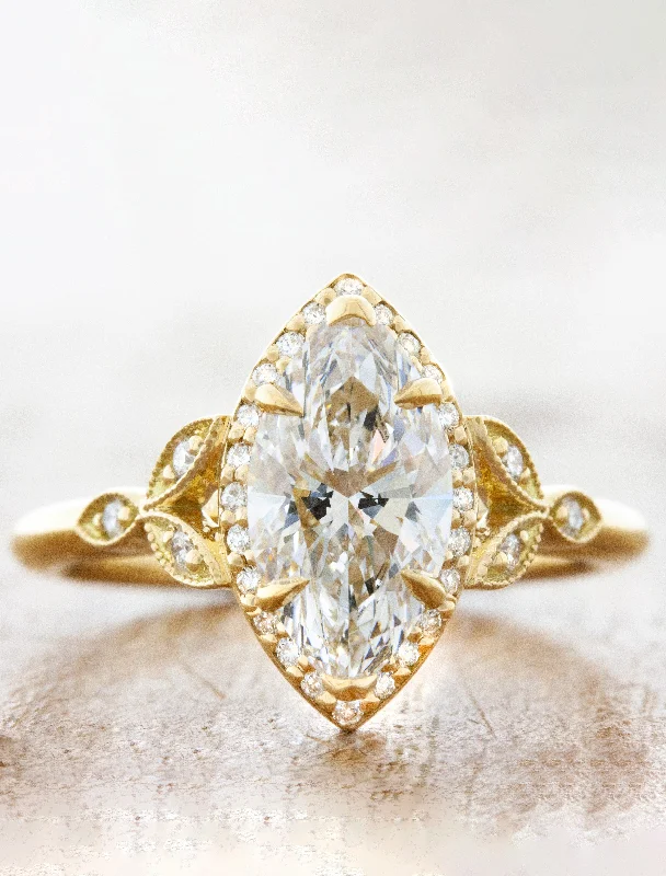 Rachael - 1.52ct Marquise Lab Grown Diamond