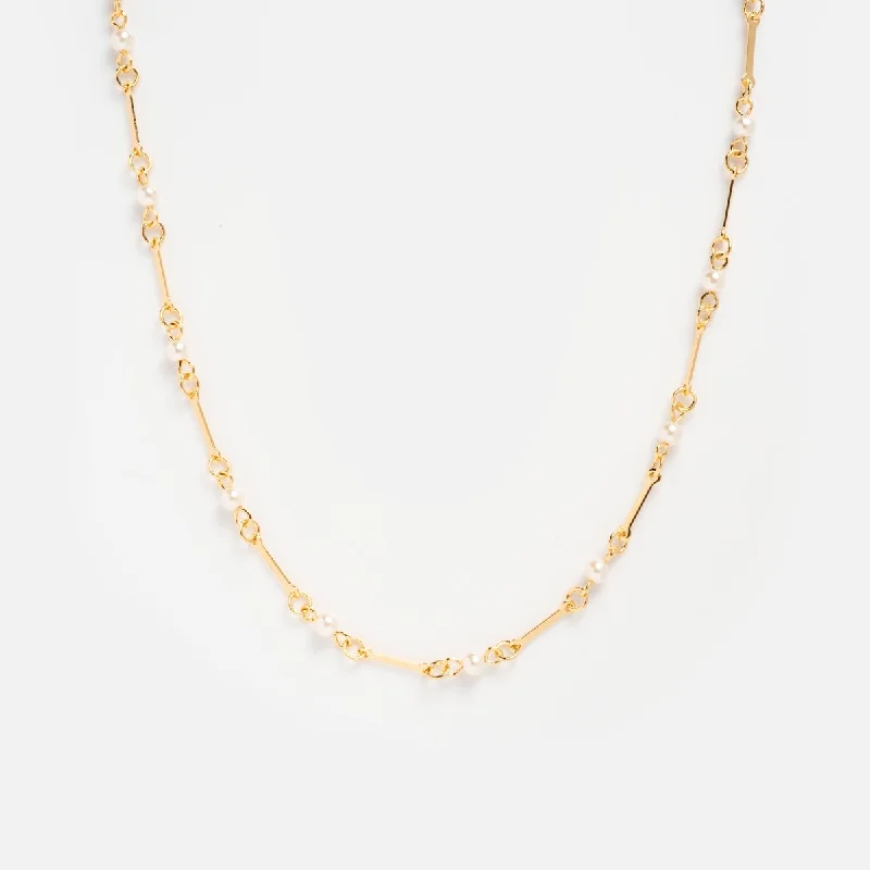 Floating Pearl Necklace