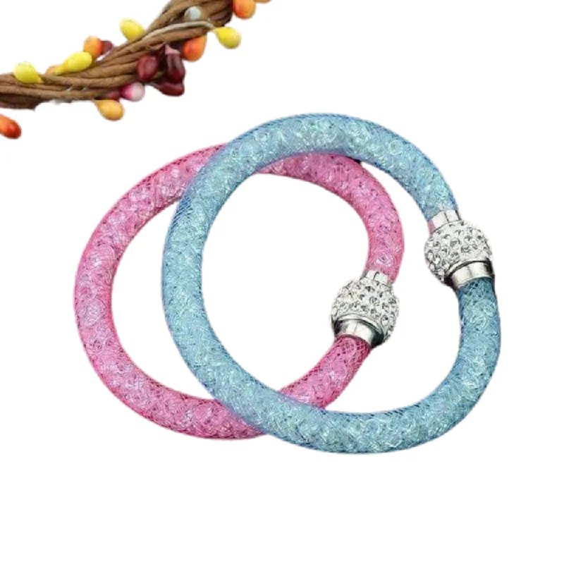 Galaxy Stardust Shamballa Bracelet for Woman