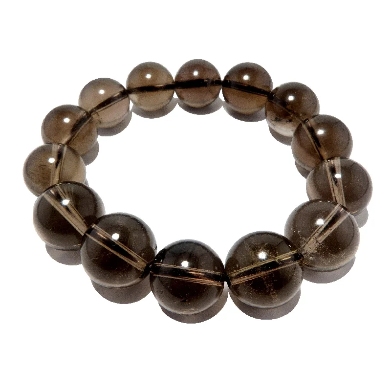 Smoky Quartz Bracelet Clear Positivity Power