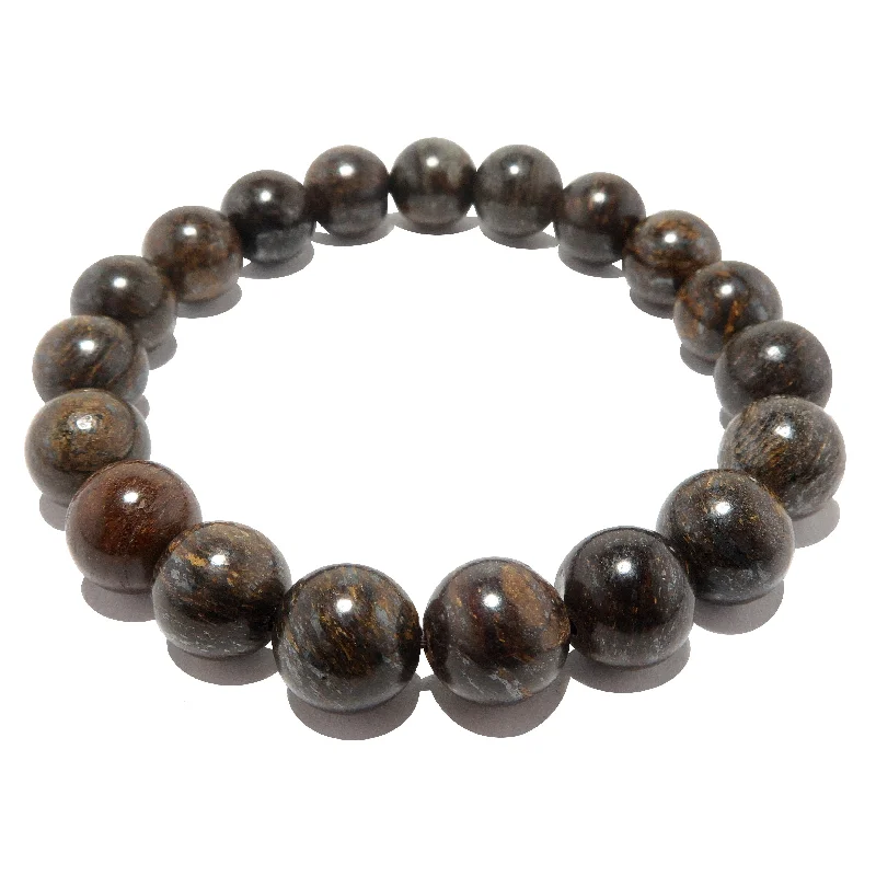 Bronzite Bracelet Golden Warrior Protection Stone