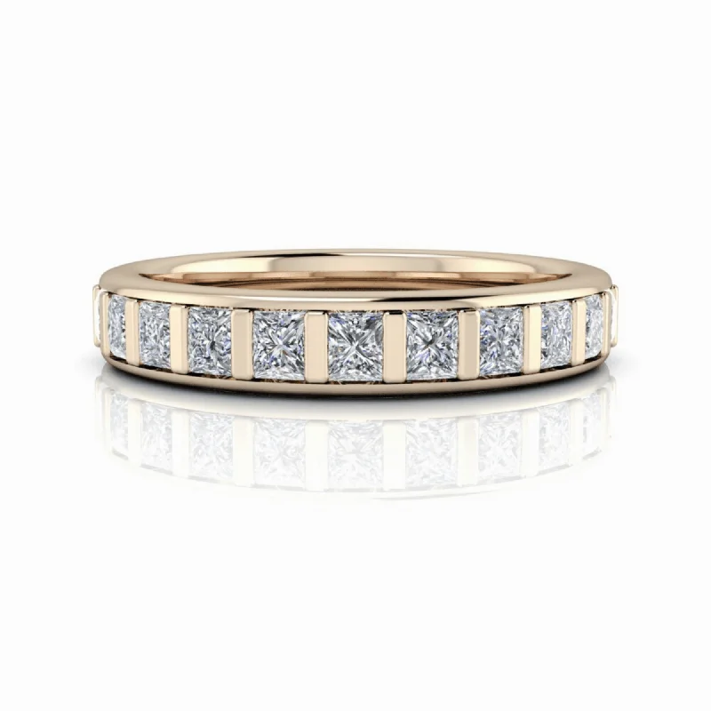 Barbara Moissanite Wedding Band