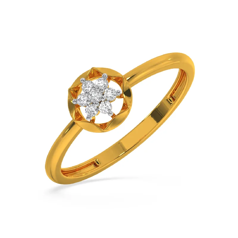 Floret Cluster Ring