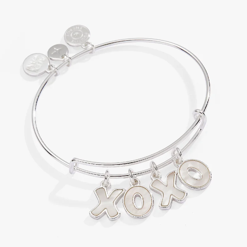 XOXO Charm Bangle