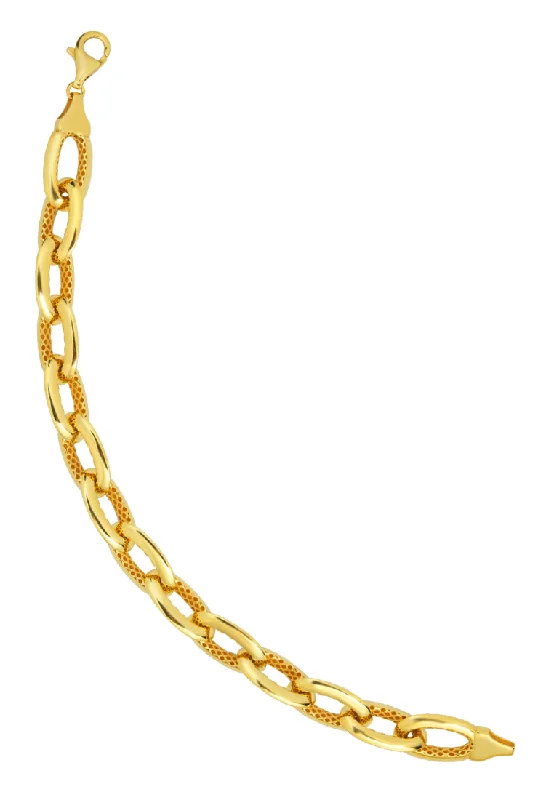 TOMEI Lusso Italia Together Linked Bracelet, Yellow Gold 916