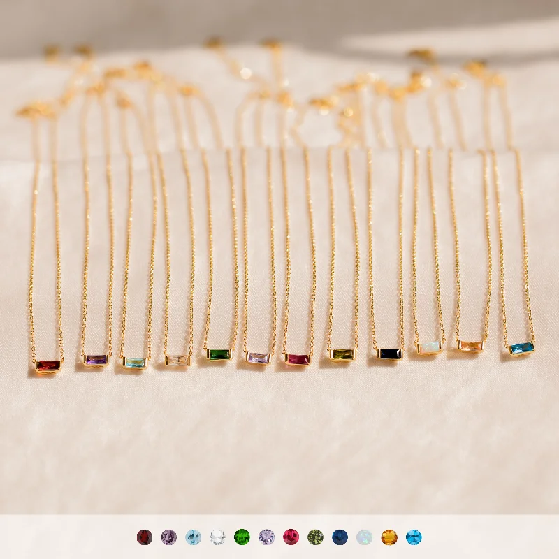 Emery Birthstone Necklace