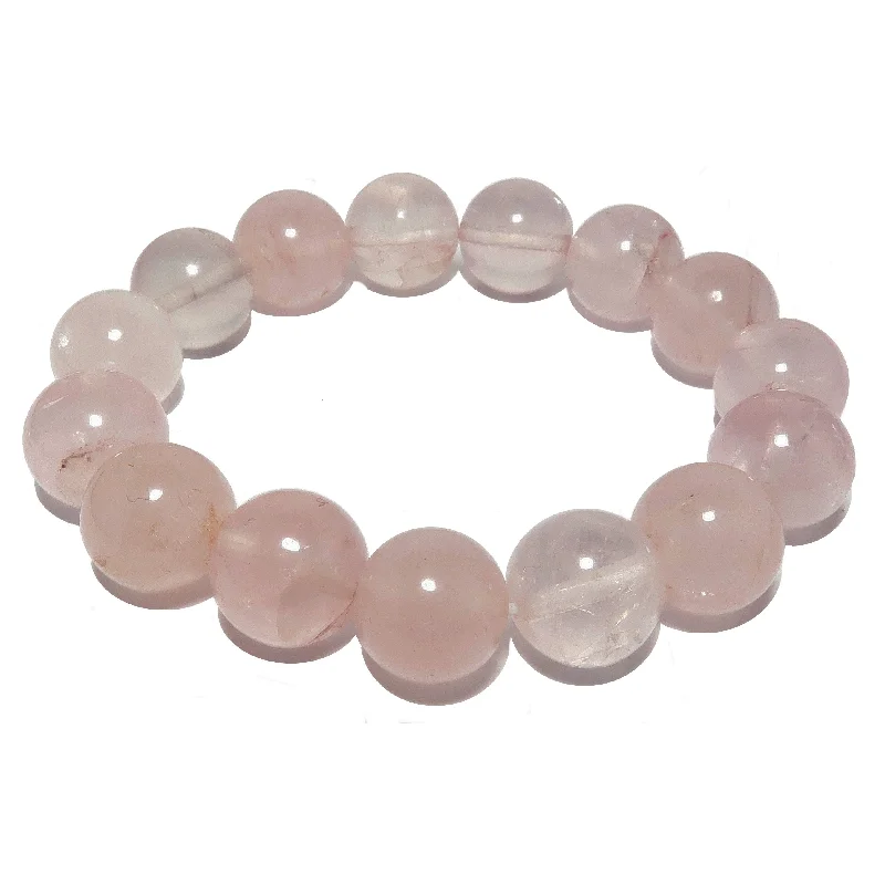 Rose Quartz Bracelet Pink Star Lover