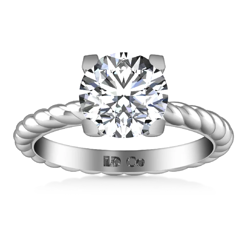 Solitaire Engagement Ring Ellery 14K White Gold