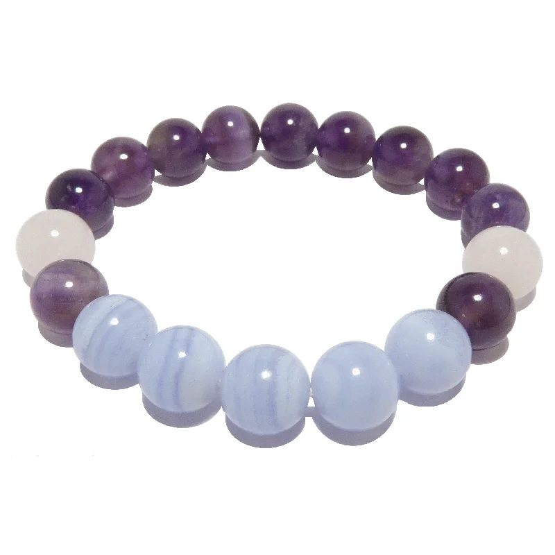 Crystal Sleep Bracelet Amethyst Rose Quartz Agate