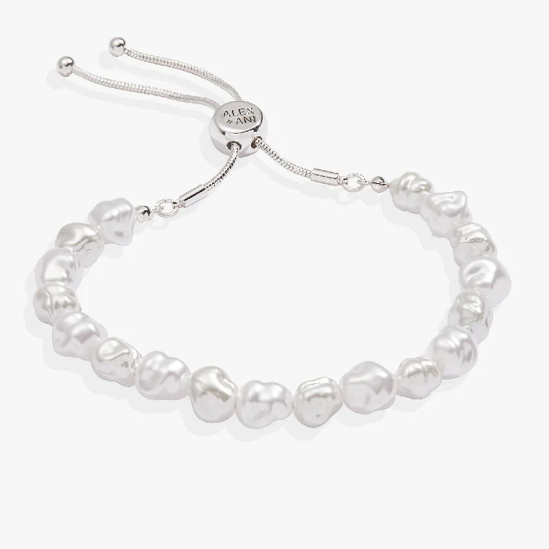 Pearl Bolo Bracelet