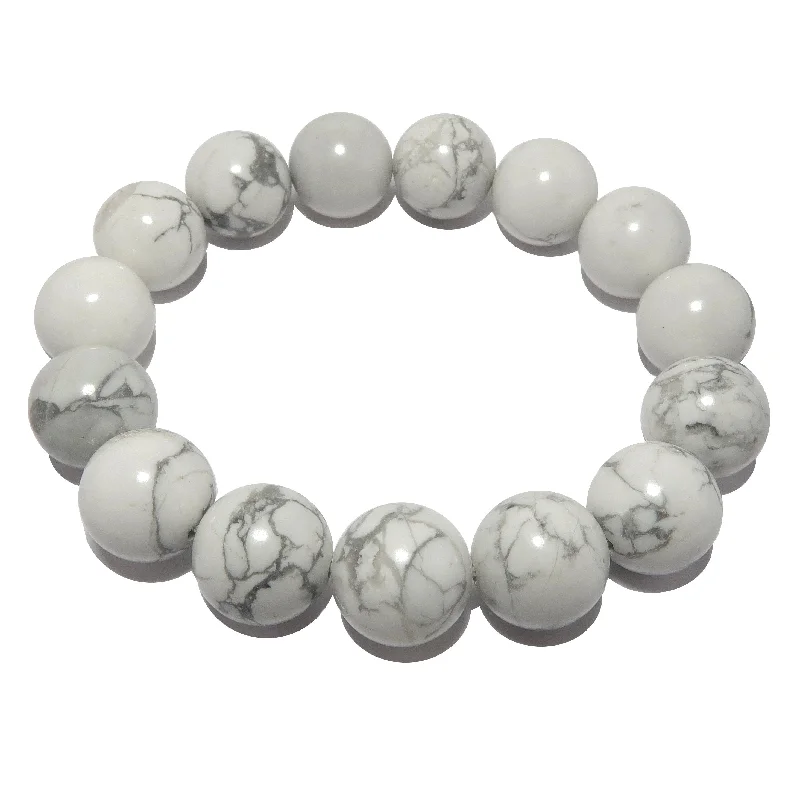 Howlite Bracelet Crisp Lifestyle Inspiration Stone