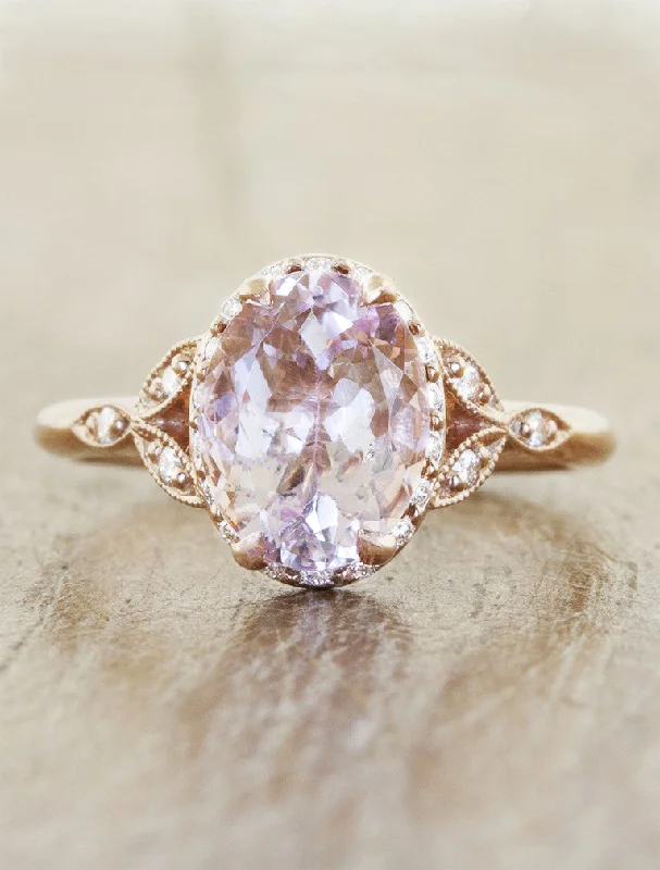 Rachael - Oval Morganite